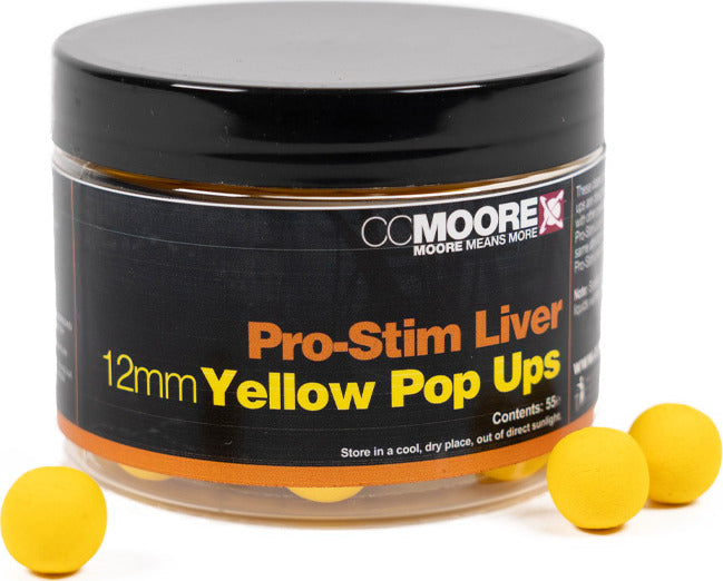 Pro-Stim Foie - Pop-ups - 12mm - Jaune Pro-Stim Foie - Pop-ups - 12mm - Jaune