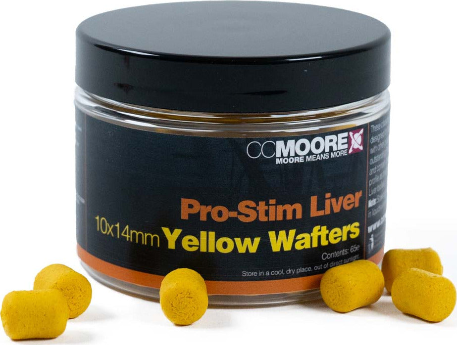 Pro-Stim Fegato - Dumbell Wafters - Giallo - 10x14mm Pro-Stim Fegato - Dumbell Wafters - Giallo - 10x14mm
