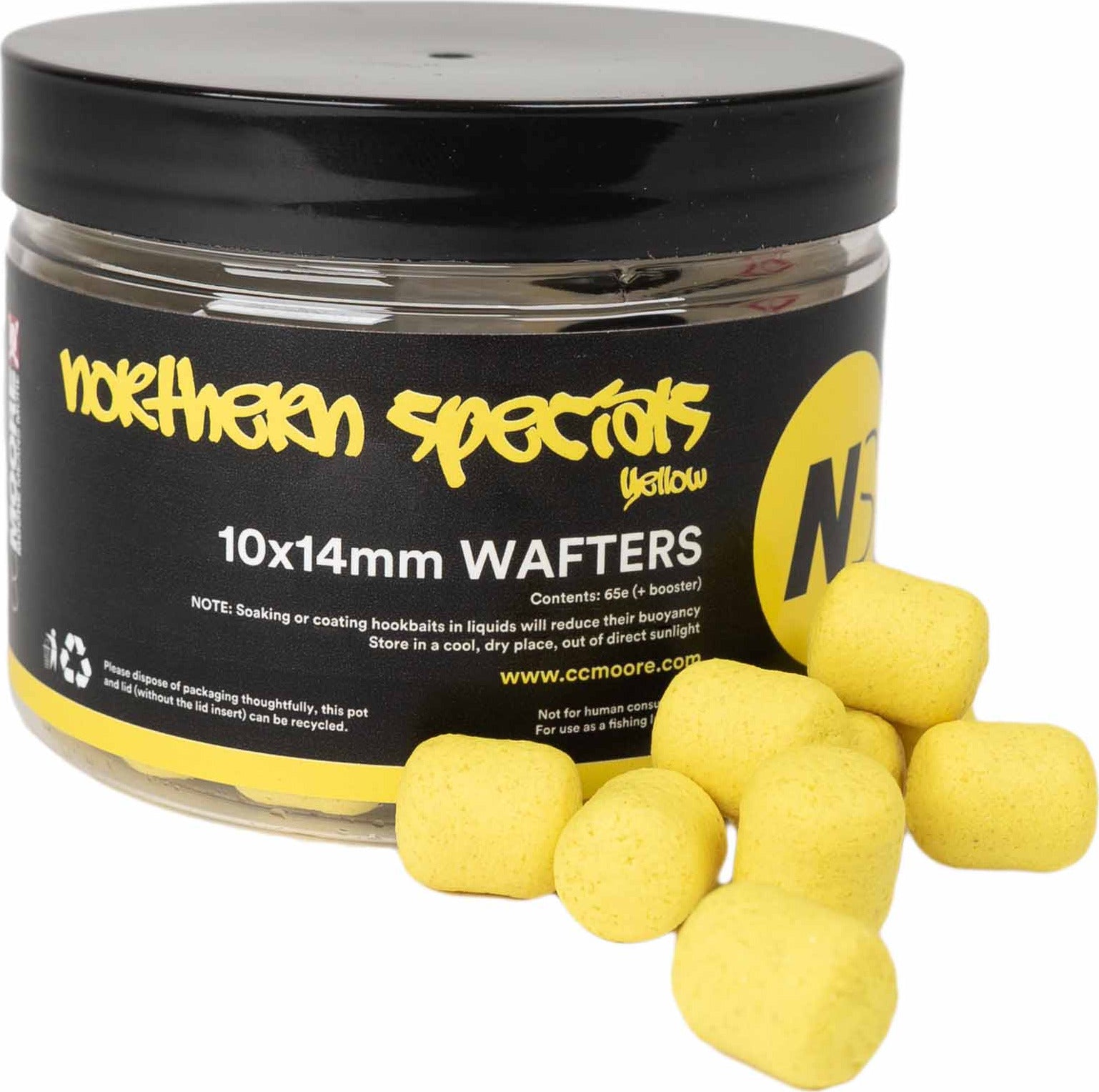 NS1 Dumbell Wafters - Jaune - 10x14mm NS1 Dumbell Wafters - Jaune - 10x14mm