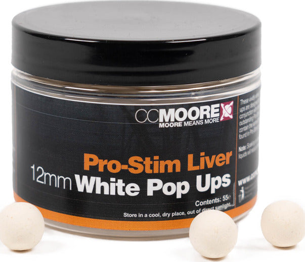 Pro-Stim Foie - Pop-ups - 12mm - Blanc Pro-Stim Foie - Pop-ups - 12mm - Blanc