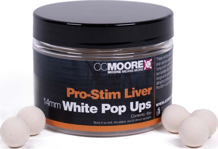 Pro-Stim Foie - Pop-ups - 14mm - Blanc Pro-Stim Foie - Pop-ups - 14mm - Blanc