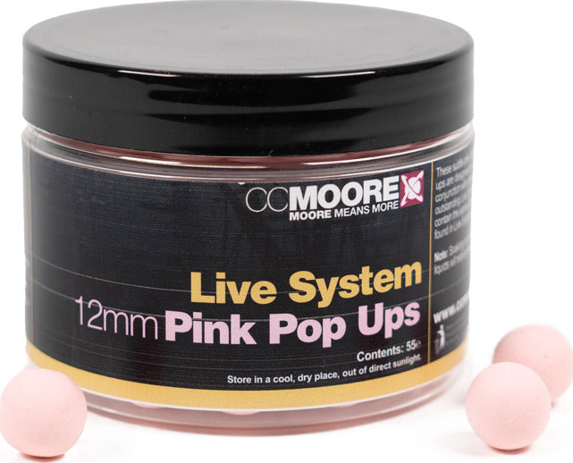 Live System - Pop-ups - 12mm - Roze Live System - Pop-ups - 12mm - Roze