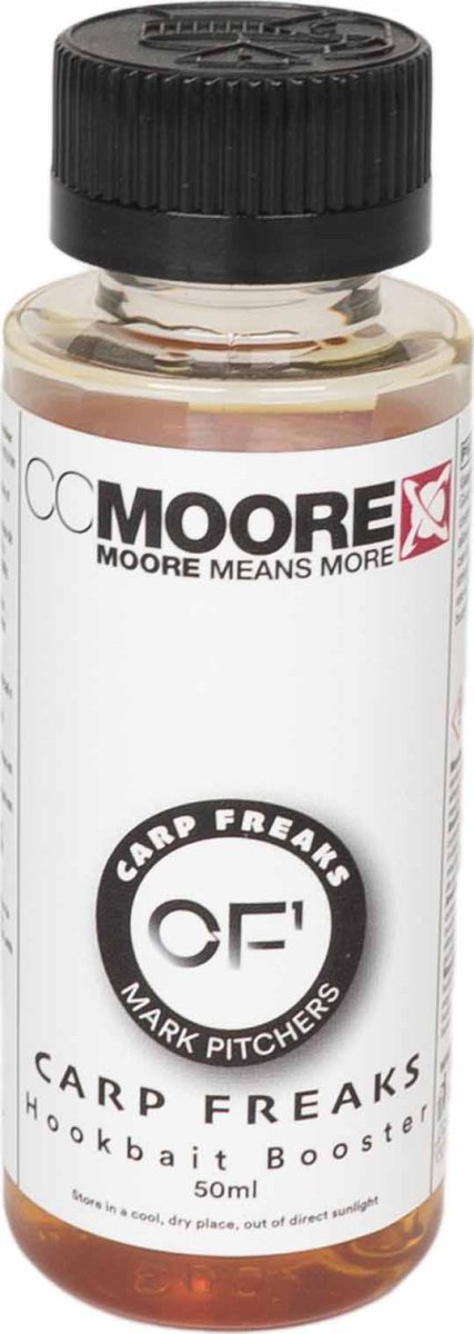 CC Moore Carp Freaks Hookbait Booster - 50ml - dé KarperCentrale CC Moore Carp Freaks Hookbait Booster - 50ml - dé KarperCentrale