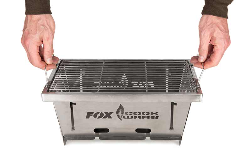 Fox Cookware Foldable BBQ - dé KarperCentrale Fox Cookware Foldable BBQ - dé KarperCentrale