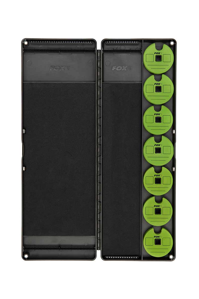 Fox Edges Large Rig and Disc Box incl. 50 Pins and 7 Discs - dé KarperCentrale Fox Edges Large Rig and Disc Box incl. 50 Pins and 7 Discs - dé KarperCentrale