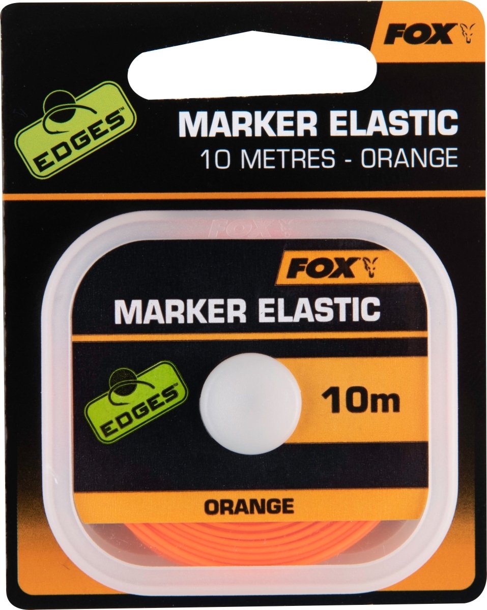 Fox Edges Marker Elastic orange 10m - dé KarperCentrale Fox Edges Marker Elastic orange 10m - dé KarperCentrale