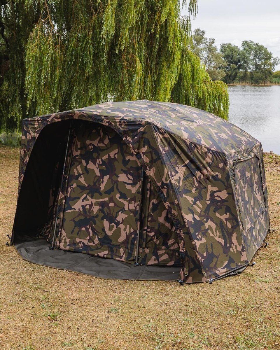 Fox Frontier 2 XL - Camo - Bivvy - dé KarperCentrale Fox Frontier 2 XL - Camo - Bivvy - dé KarperCentrale