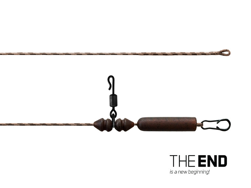 The End - Leadcore Heli - 80cm - 3 kusy