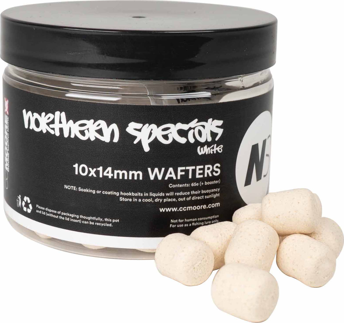 NS1 Dumbell Wafters - Bianco - 10x14mm