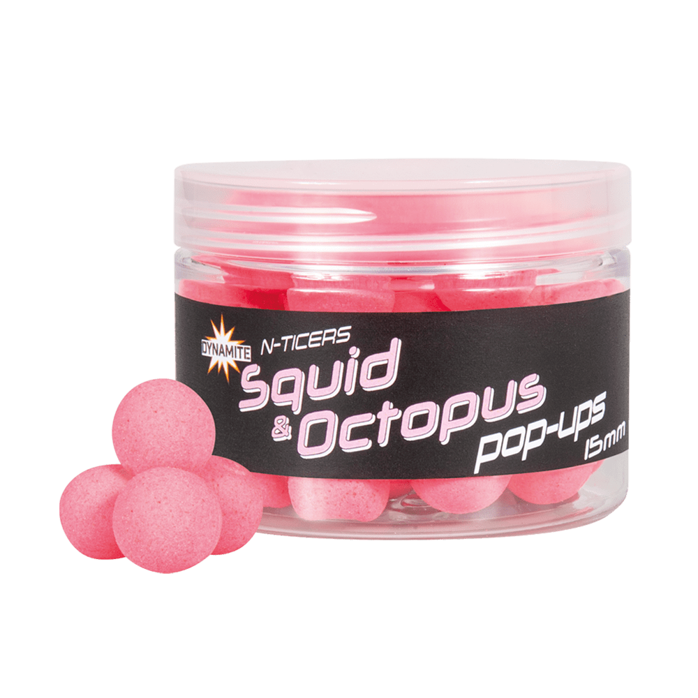 Dynamite Baits N - Ticer Pop - Ups - 15mm - Squid & octopus - KarperCentrale