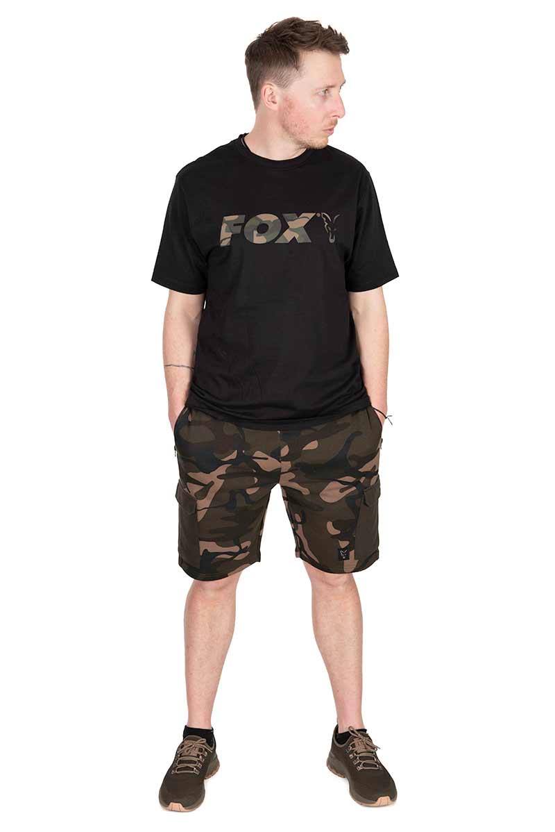 Fox Black Camo Logo T-Shirt - dé KarperCentrale