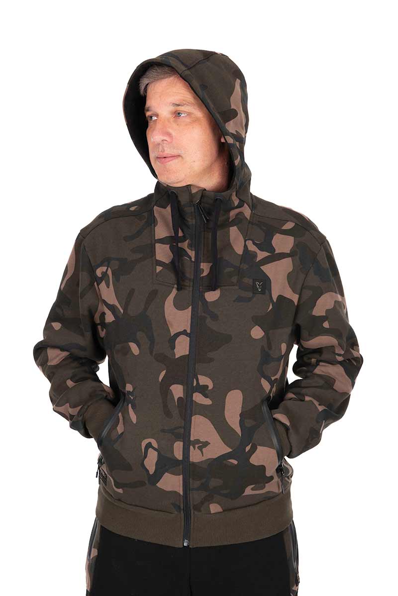 Camo Full Zip Premium 310 Hættetrøje