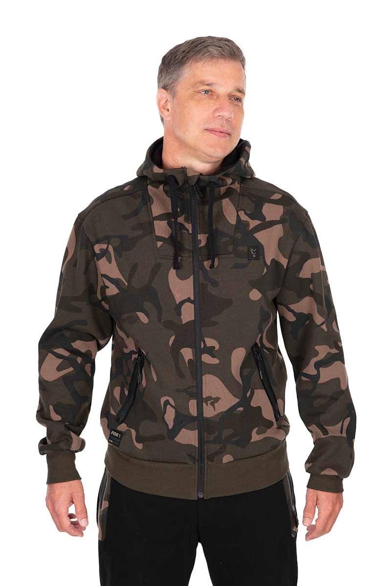 Camo Full Zip Premium 310 Hættetrøje