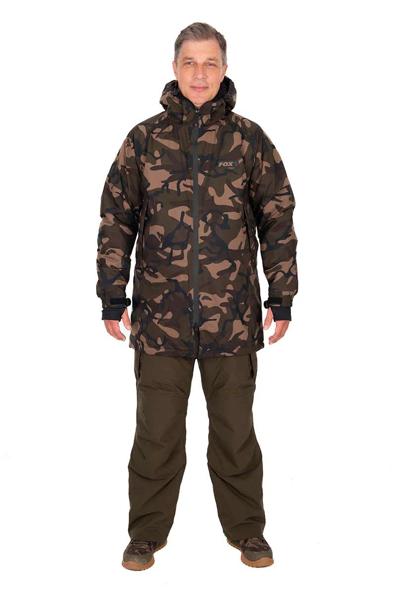 Camo Sherpa-Tec 3 4 Chaqueta Ltd