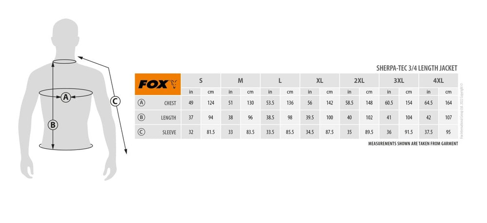 Fox Camo Sherpa - Tec 3 4 Jas Ltd - dé KarperCentrale