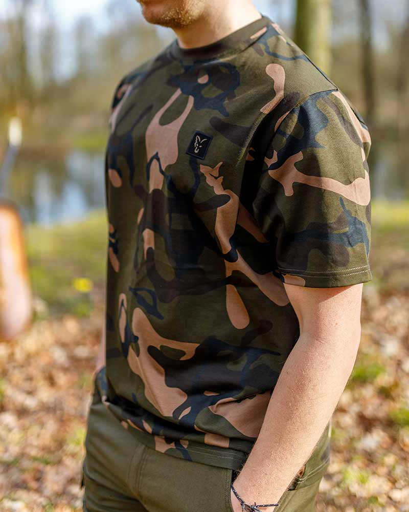 Fox Camo T-Shirt - dé KarperCentrale