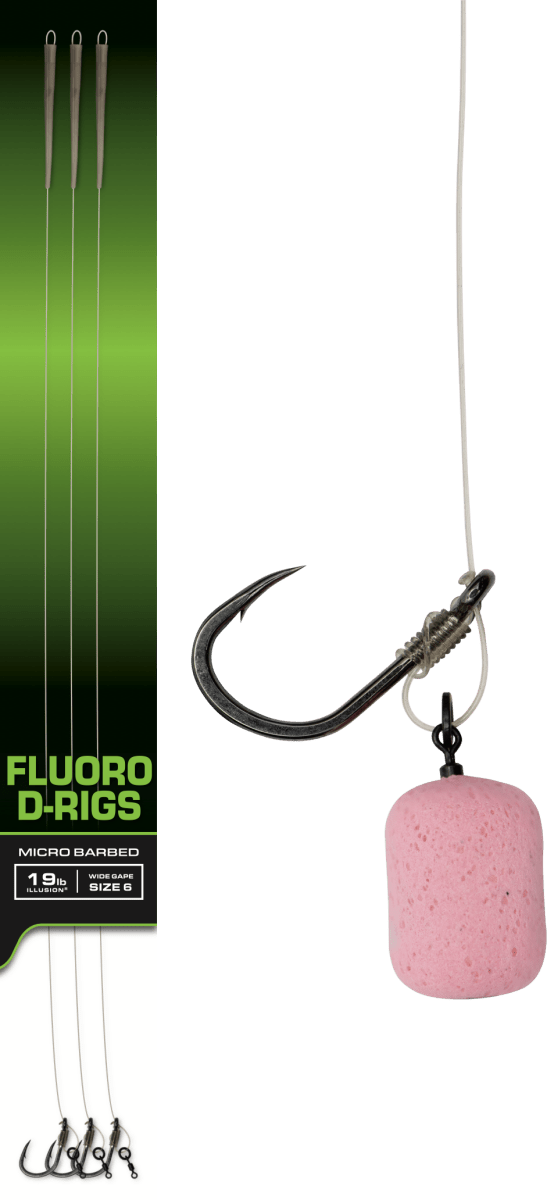 Montages Carp Ready Fluoro D-Rig