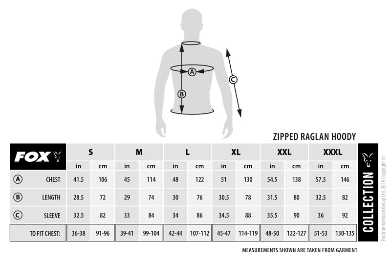 Fox Collection LW Hoody Black/Orange - dé KarperCentrale