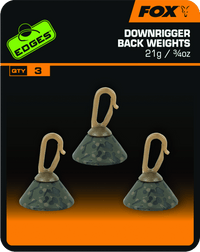 Fox Edges Downrigger Back Weights - Toplood - dé KarperCentrale