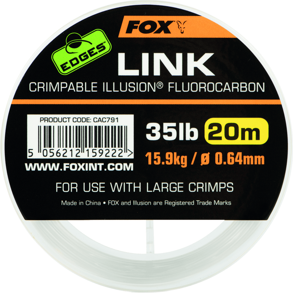 Fox Edges Link Illusion Fluorocarbon - dé KarperCentrale