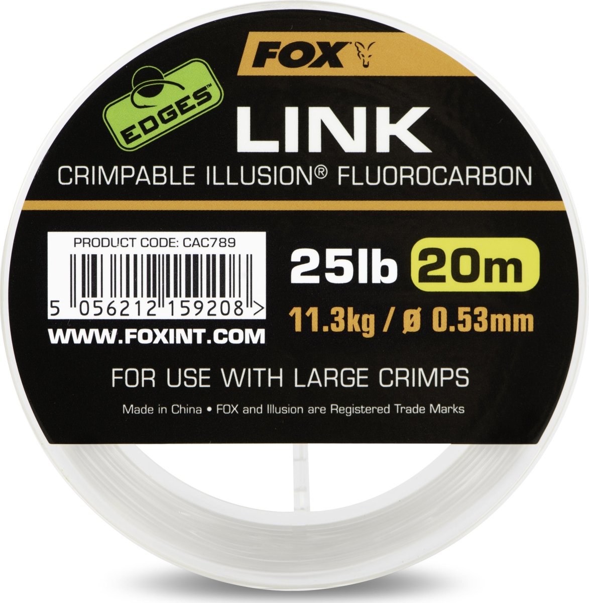 Fox Edges Link Illusion Fluorocarbon - dé KarperCentrale