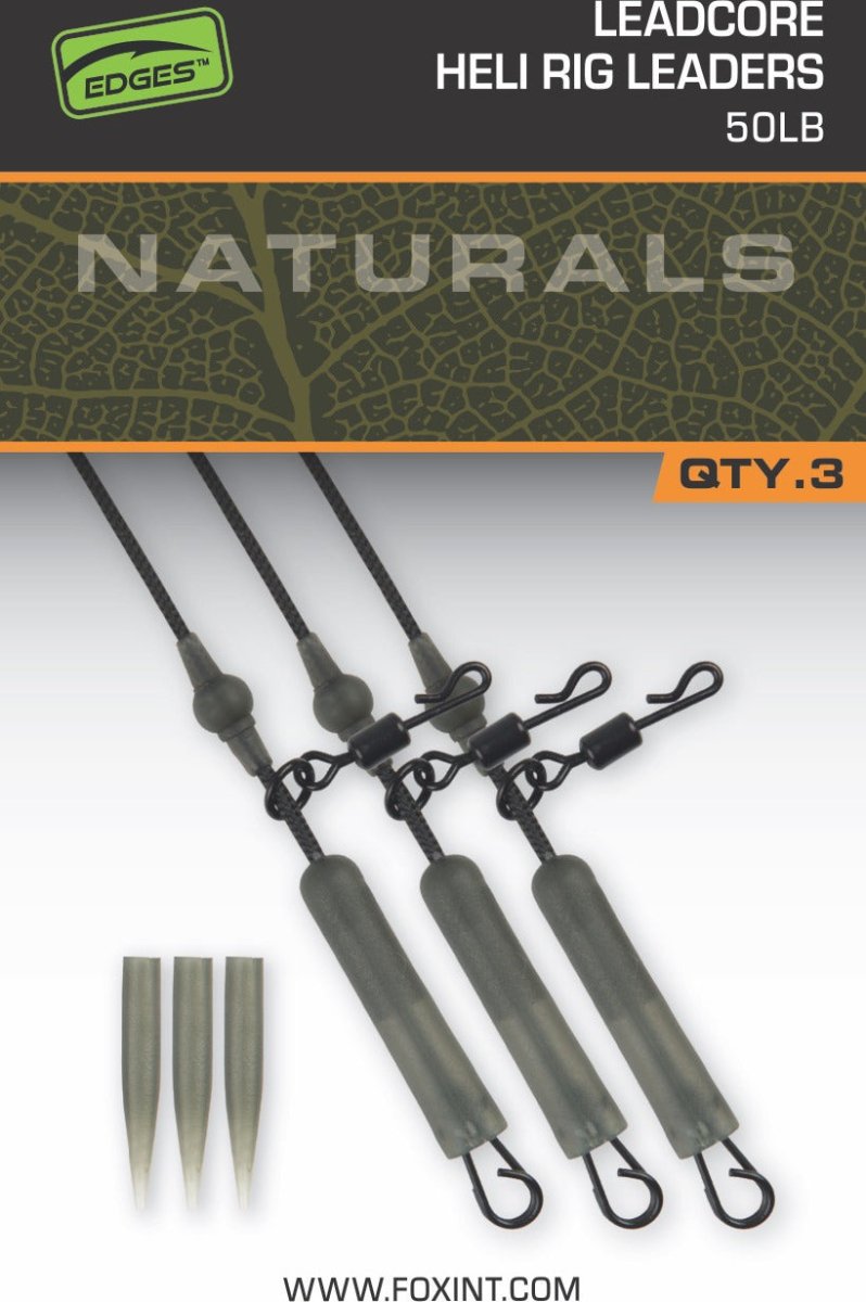 Edges Naturals Leadcore Heli Rig Forfang
