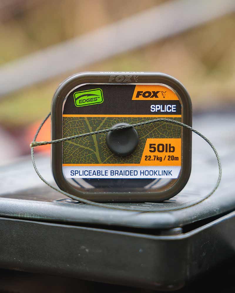 Fox Edges Naturals Splice Hooklenght - dé KarperCentrale