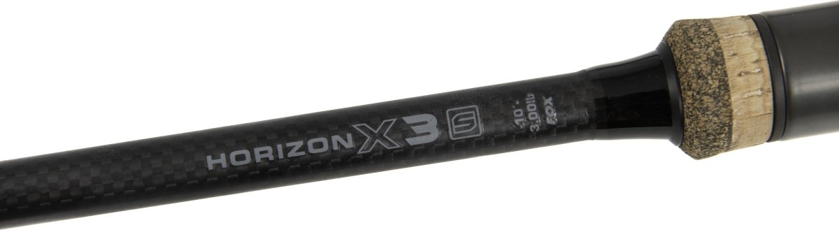 Fox Horizon X3 S - 10FT - 3LB - Kurk - Karperhengel - KarperCentrale