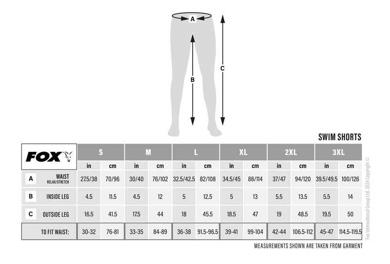 Fox Khaki Camo LW Zwembroek - dé KarperCentrale