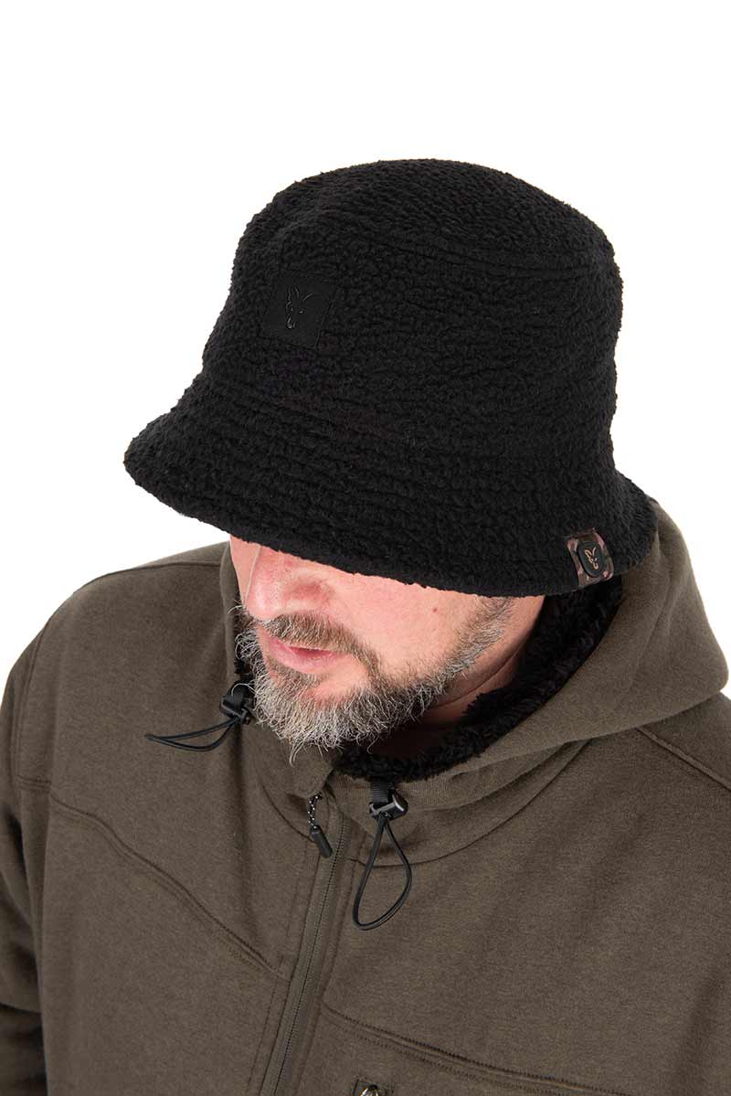 Sherpa Bucket Hat schwarz - Anglerhut